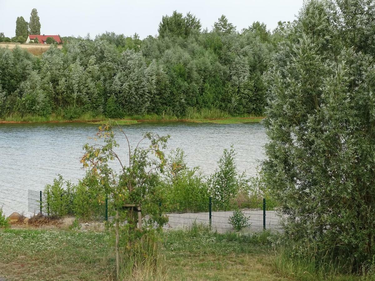 Feriendomizil Am Stoermthaler See, Lagovida, Leipziger Neuseenland, Grosspoesna, Privatstrand Exteriér fotografie