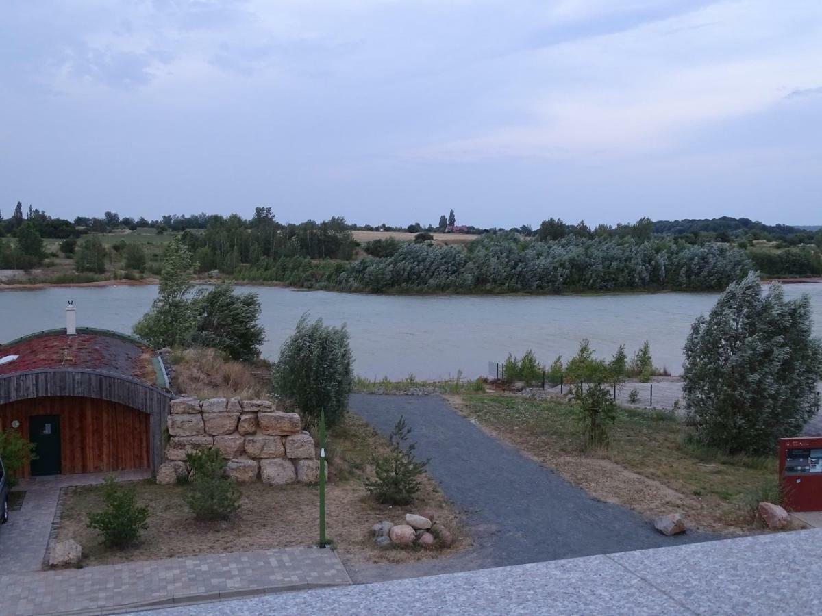 Feriendomizil Am Stoermthaler See, Lagovida, Leipziger Neuseenland, Grosspoesna, Privatstrand Exteriér fotografie