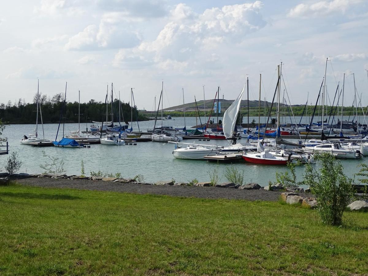 Feriendomizil Am Stoermthaler See, Lagovida, Leipziger Neuseenland, Grosspoesna, Privatstrand Exteriér fotografie